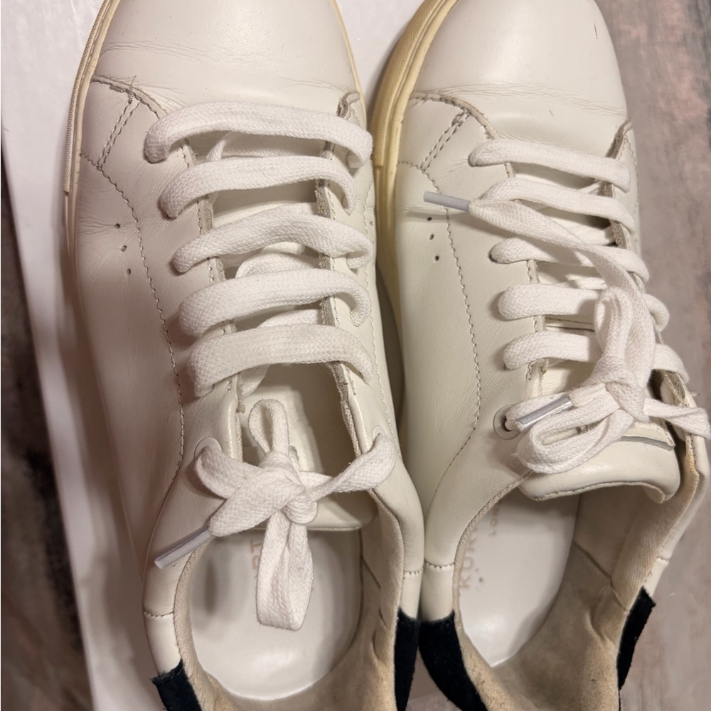 White Leather Sneakers